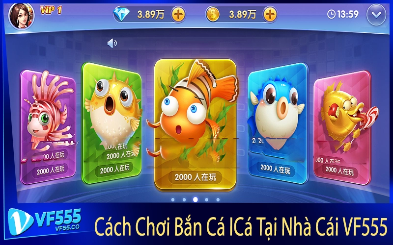 Cách Chơi Bắn Cá ICá Tại Nhà Cái VF555
